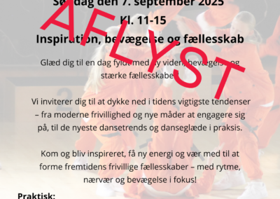 Udviklingsseminar aflyses