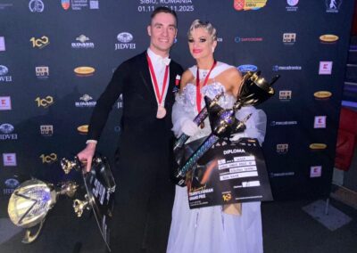 Historisk VM-bronze til Danmark i Standarddans<br>Sibiu, Rumænien