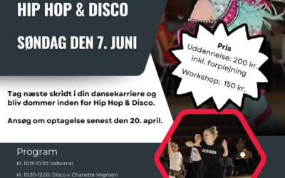 Indbydelse til Dommeruddannelse og Workshop