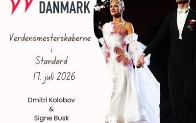 Danmark sender to stærke par til VM i Standard